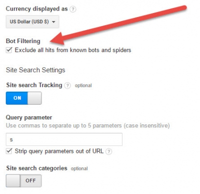 Google Analytics Real Visitor View Settings