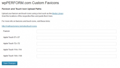wpperform-custom-favicons