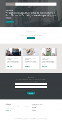 Interior Pro Child Theme for the Genesis Framework by StudioPress - Full View