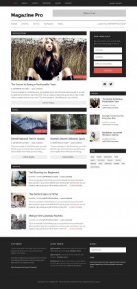 Magazine Pro Child Theme for the Genesis Framework by StudioPress - Full View